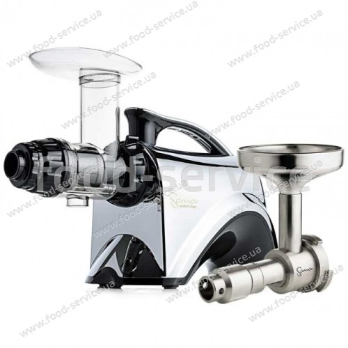 Шнекова соковижималка SANA juicer by OMEGA 606 Silver + Sana Oil Extractor EUJ-702